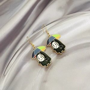 Kaonashi (No-Face Faceless) Earrings NWOT Spirited Away